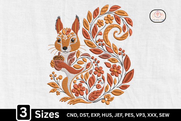 Autumn Forest Woodland Squirrel Design Review