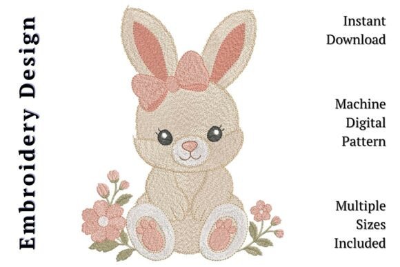 Baby Girl Bunny Floral: An Embroidery Design Review