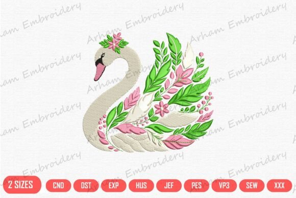 Boho Swan with Floral Feather Grace Review