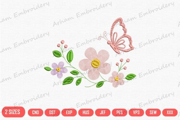 Butterfly Floral Bloom: Sweatshirt Design Review