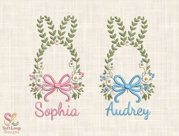 Custom Floral Monogram Embroidery Design Review