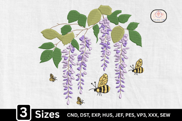 Cute Bee Hanging Wisteria: A Merch Review