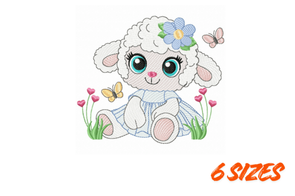 Cute Lamb Embroidery Design File: A Maker’s Review
