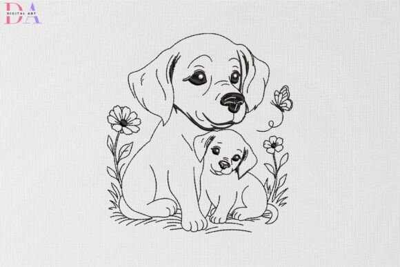 Cute Puppy Family Garden Butterfly Pals Review