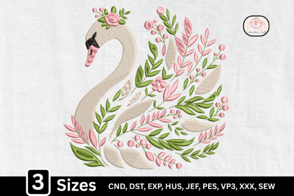 Elegant Bird Pink Floral Swan: A Designer’s Review