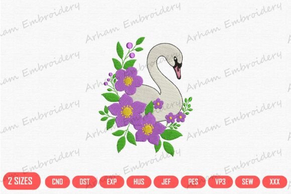 Elegant Swan Floral Garden Beauty: An Etsy Seller Review