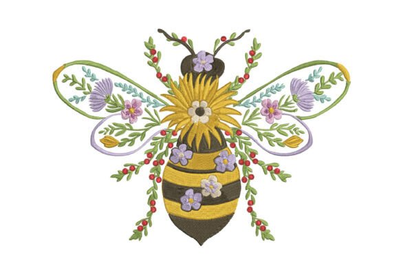 Floral Bee Embroidery Design: A Crafter’s Review