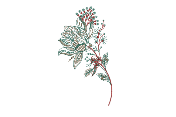 Floral Botanical Ornament Embroidery Review