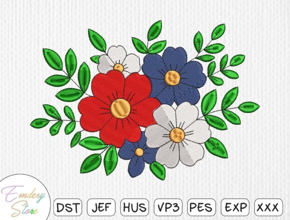 Floral Bouquet Embroidery Design Review