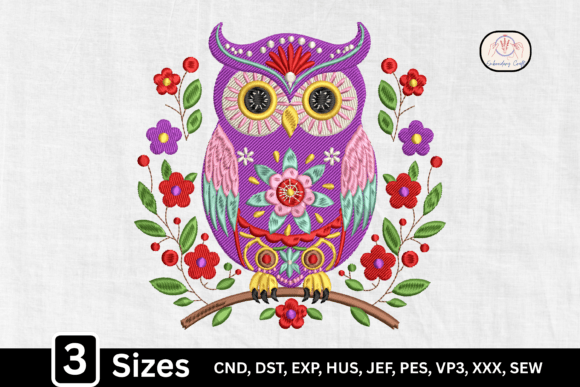 Floral Owl Bird Folk Art: Seasonal Design Review