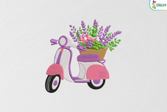 Floral Scooter with Lavender: A Merch Review