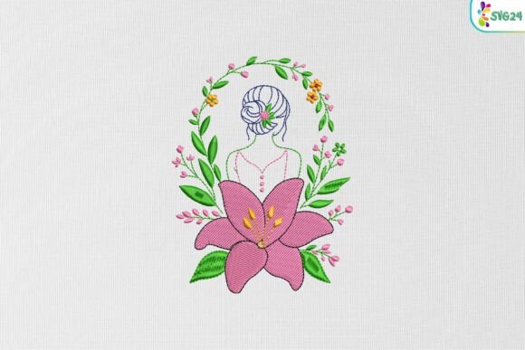 Floral Woman Bloom Garden Elegance Review