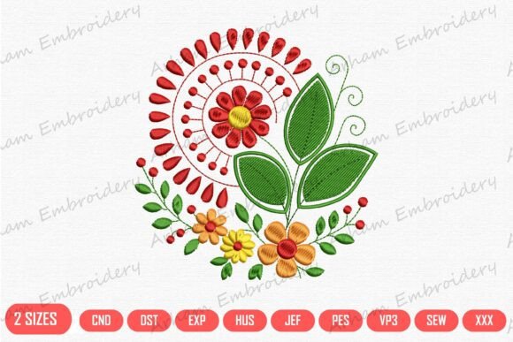 Folk Floral Bloom Garden Botanical Charm Review