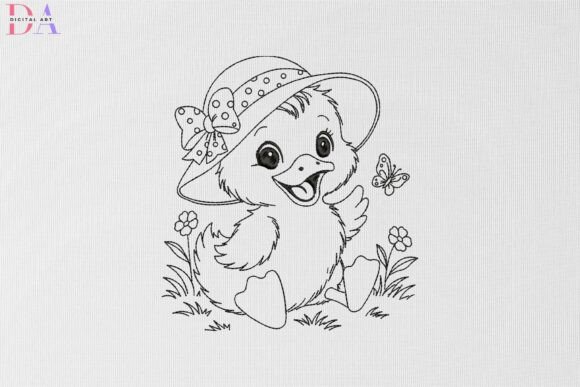 Happy Duckling in Polka Dot Sunhat Review