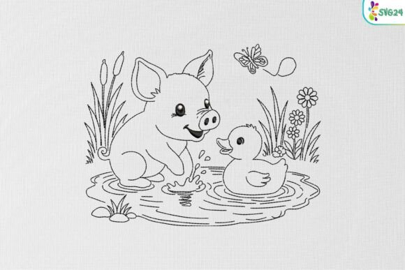 Piglet and Duckling Pondside Friends: A Designer Review