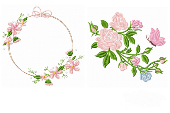 Vintage Floral Butterfly Embroidery Review